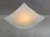 LED Deckenleuchte mit Glas Lampenschirm für Wohnzimmer, Treppenhaus, Flurlampe