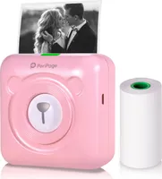 PeriPage A6 Mini vrecková tlačiareň HD 304DPI Tlačiareň s Bluetooth Multifunkčná fototlačiareň Termálna tlačiareň na okamžité fotografie Instax Mobilná tlačiareň nálepiek Kompatibilná s Android iOS Windows