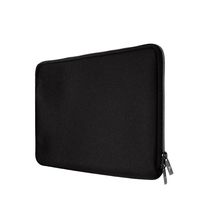 ARTWIZZ Neoprene Sleeve Tasche für Apple iPad Pro 12,9 Zoll (2018-2022) M1 M2 - Schutzhülle mit Reißverschluss, weichem Plüschfutter, extra Schutzrand - Schwarz