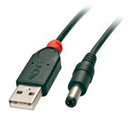 Lindy Adapterkabel USB A St - DC 5.5/2.5mm St  1.5m