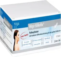 Höga-Silikofix Rollenpflast.2,5 cmx5 m 12 St