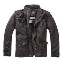 Brandit - Britannia Winter Jacket 9390-2 Black Outdoor Winterjacke Herren Army Größe XL