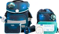 School Mood Timeless Pro 7-teiliges Schulranzen-Set - Moritz (Space)