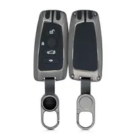 kwmobile Schlüsseltasche Autoschlüssel Hülle für VW Golf 8, Hardcover  Metall Schutzhülle