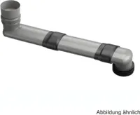 HAAS OHA-WC-Versprungbogen Long 65 cm, DN 90/110 mit Schrumpfschlauch, 3952