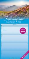 Familienplaner Inspiration 2023 - Familien-Timer 22x45 cm - mit Ferienterminen - 5 Spalten - Wand-Planer - mit vielen Zusatzinformationen - Alpha Edition