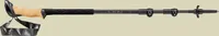 Leki Black Series Carbon Black/Black Gray/Dark Anthracite 100 - 135 cm Trekkingstöcke