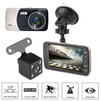 Dashcam 4" Auto Kamera 1080P HD Video Recorder KFZ DVR Nachtsicht HDR Sensor