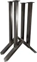 Tischkufe MTSA Höhe 720x600 mm 1 Paar-2 Stück SWIRZ-A Kufengestell Tischgestell 60x30 Rahmentisch Tischuntergestell - 1 Paar