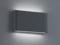 Trio Leuchten LED Außen-Wandleuchte Thames II anthrazit Up- & Downlight