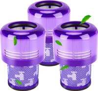 Filter für Dyson V11, 3 Pack Vakuumfilter Ersatz für Dyson V1 Detect Torque Drive Akku Staubsauger (V11)