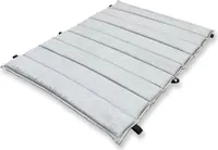 Polsterauflage Wave hellgrau für Waldsofa Classic/Premium/Swing, 188 x 148 x 6 cm