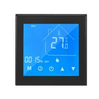 Thermostat Temperaturregler LCD Display Woche programmierbar fuer elektrische Fussbodenheizung fuer den Haushalt