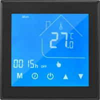 Termostat Regulátor teploty LCD displej týdenní programovatelný pro elektrické podlahové vytápění pro domácnost