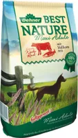 Dehner Best Nature Hundefutter, Trockenfutter getreidefrei / zuckerfrei, für ausgewachsene Hunde großer Rassen, Rind / Lachs, 12.5 kg