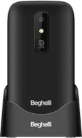 Beghelli 9206 Handy 7,11 cm (2.8") 100 g Schwarz Seniorentelefon