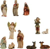 Krippenfiguren Krippenset 11-teilig