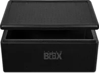 THERM BOX Profibox 36B Wand: 3,0cm Volumen: 36,1L Innen: 53x33x20cm Wiederverwendbar Isolierbox Thermobox Kühlbox Warmhaltebox