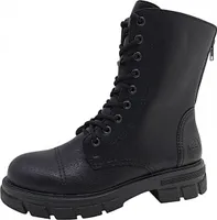 Rieker  Damenschuhe Stiefel Schnürer Schwarz Freizeit, Schuhgröße:36 EU