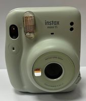 Fujifilm Intax Mini11 Sofortbildkamera automatische Belichtung pastel green