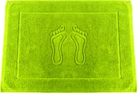 650 g/m² Premium Gewicht Badematte nr 12 lime Badvorleger 100% Baumwolle Duschvorlage