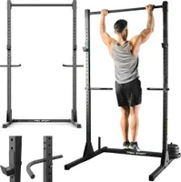 TREX SPORT Power Tower Dip Station & Klimmzugstange freistehend TX-100PR | multifunktionaler Kraftturm
