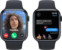 Apple Watch Series 9 (GPS + Cellular) 45mm Aluminium Mitternacht S/M