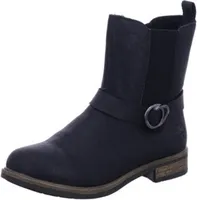 Rieker  Damenschuhe Reißverschluss Schaftstiefel Schwarz Freizeit, Schuhgröße:39 EU