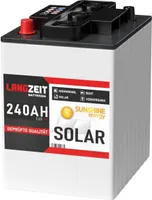 Langzeit Solarbatterie 6V 240Ah Versorgungsbatterie Wohnmobil Batterie 230Ah 250Ah 6Volt