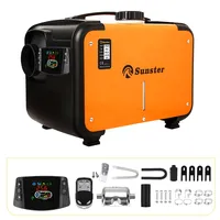 SUNSTER Parkovací ohřívač 12V 8KW Diesel Heater Integrace LCD monitoru Diesel Air Heater s dálkovým ovládáním Air Diesel Parking Heater, Parkovací ohřívače