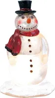 Weihnachtsfigur Schneemänner mit Licht