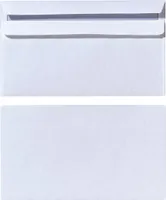 Herlitz Briefumschlag DL selbstklebend o.Fenster  100er Pack