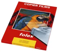 FOLEX  3910010044000 folex Kopierer-Folien X-10.0, DIN A4, 100 my