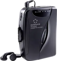 Renkforce Přenosný kazetový přehrávač FM rádio Walkman kazetový přehrávač Schwa851