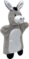 Handpuppe Esel 34 cm Grau, 20327A