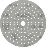 Haftschleifscheibe IRIDIUM Grip 121L 150mm K.180 f.HO/Metall/Lack/Ku.