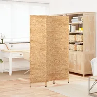 vidaXL Paravent 3-tlg. 122x180 cm Wasserhyazinthe