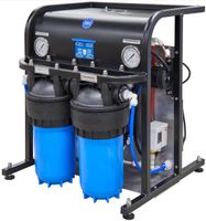 OsmoControl IKU100 Kompakt Umkehrosmoseanlagen Reinstwasseranlage Osmoseanlage Trinkwasseraufbereitung mit Fernzugriff schwarz Kunststoff+ Remineralisierung