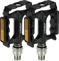 Lixada Bike Schnellspanner MTB Fahrrad Radfahren Plattform Pedal mit Pedal Extender Adapter