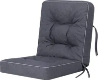 Polštářek na houpačku Venus Polštářek na lavičku Zahradní polštářek Polštářky na houpačku Polštářky na lavičku Hollywood Swing Swing Bench ?60 x 110 x 10 cm Graphite