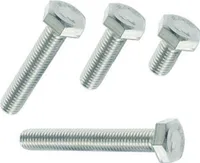 Sechskantschrauben M8 x 20 mm - Stahl verzinkt DIN 933  - 5 Stk