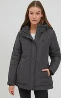 OXMO OXJytte Damen Winterjacke Damenjacke Jacke gefüttert mit Kapuze