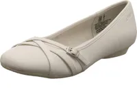s.Oliver Ballerina in weiss/weiss kombi, Gr. 36
