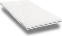 Kaltschaumtopper Supportho Premium Topper 90 x 200 cm H3, Höhe 9 cm, Härtegrad H3 mit antibakteriellem Bezug