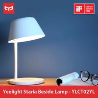 Xiaomi Yeelight Staria Nachttischlampe YLCT02YL 2700K-6500K Nachtlicht Home Office Arbeitslampe APP-Steuerung Voice Assistant Desktop-Lampe Arbeiten Sie mit Google Alexa Siri 100-240V
