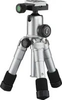 Mantona 21185 Statyw cyfrowy / do kamery filmowej 3 nogi srebrny