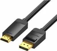 Vention HAGBH-Kabel, DisplayPort zu HDMI, 4K, 2 m, schwarz
