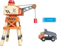 Hape Großer Kran mit Kipplaster E3715