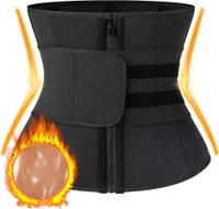 Waist Trainer Neopren Bauchweggürtel, Sport Fitness Gürtel Taille Trimmer Saunaeffekt Schwitzgürtel zur Fettverbrennung Muskelaufbau Saunagürtel S