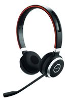 Jabra Evolve 65 MS Stereo - Slúchadlá - čelenka - čierne - binaurálne - Microsoft - Microsoft